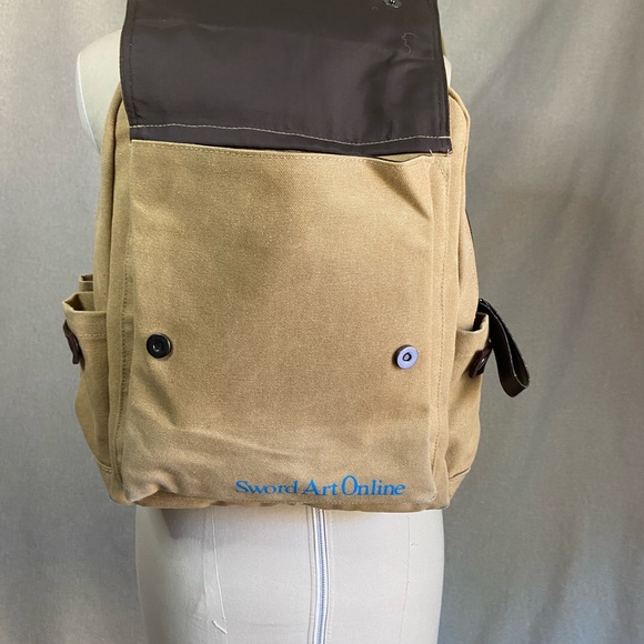Anime Sword Art Online Cartoon Canvas Backpack - Picture 8 of 12